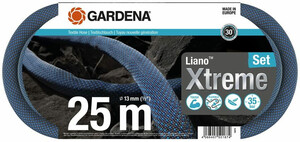 Wąż tekstylny Liano™ Xtreme 25m - zestaw